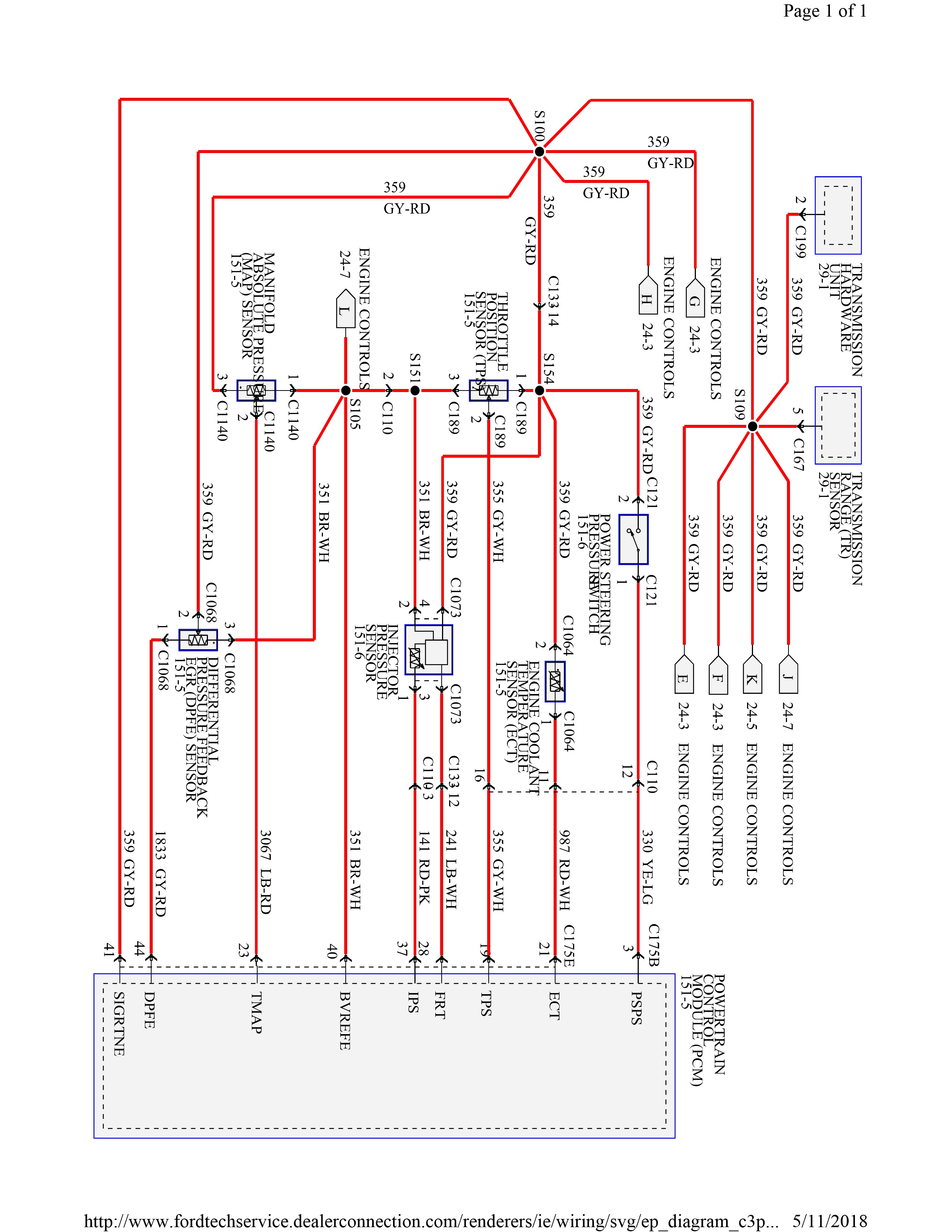 Mazda Tribute 2005-2007 wiring diagrams